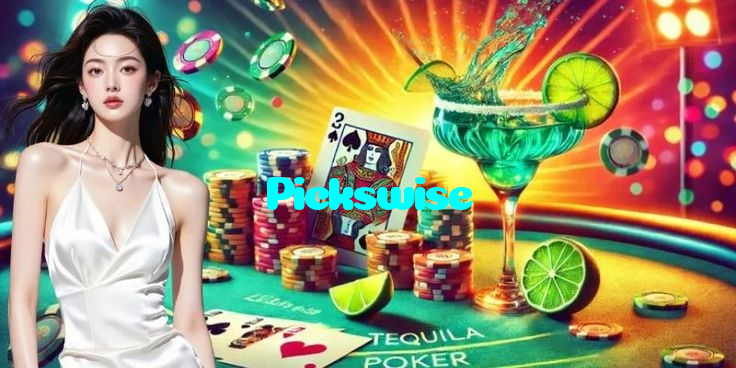 Pickswise casino presented on mobile device in Pakistan with slots and live games